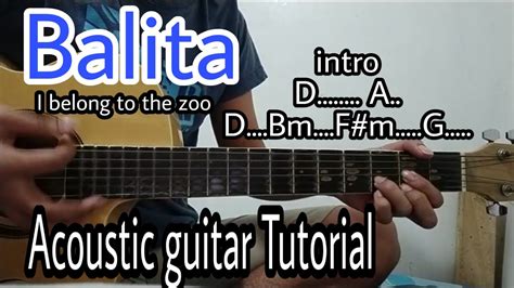 BALITA CHORDS by I Belong to the Zoo @ Musikord.com.
